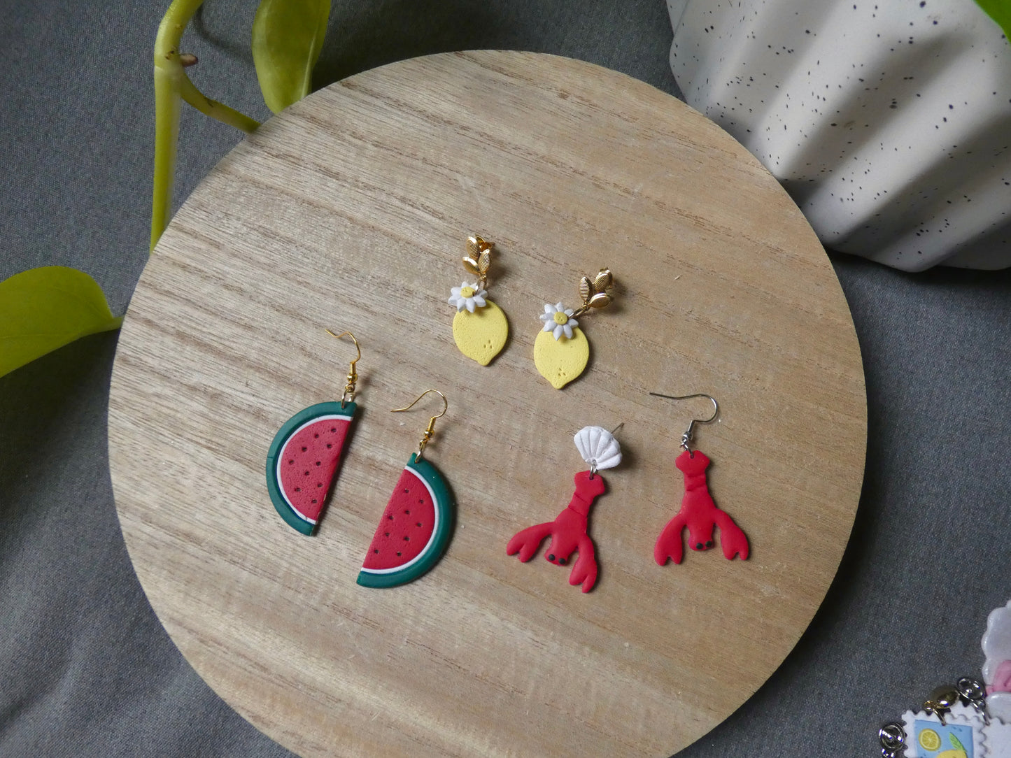 Lobster Earrings