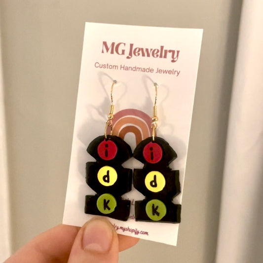 Traffic Lights Earrings