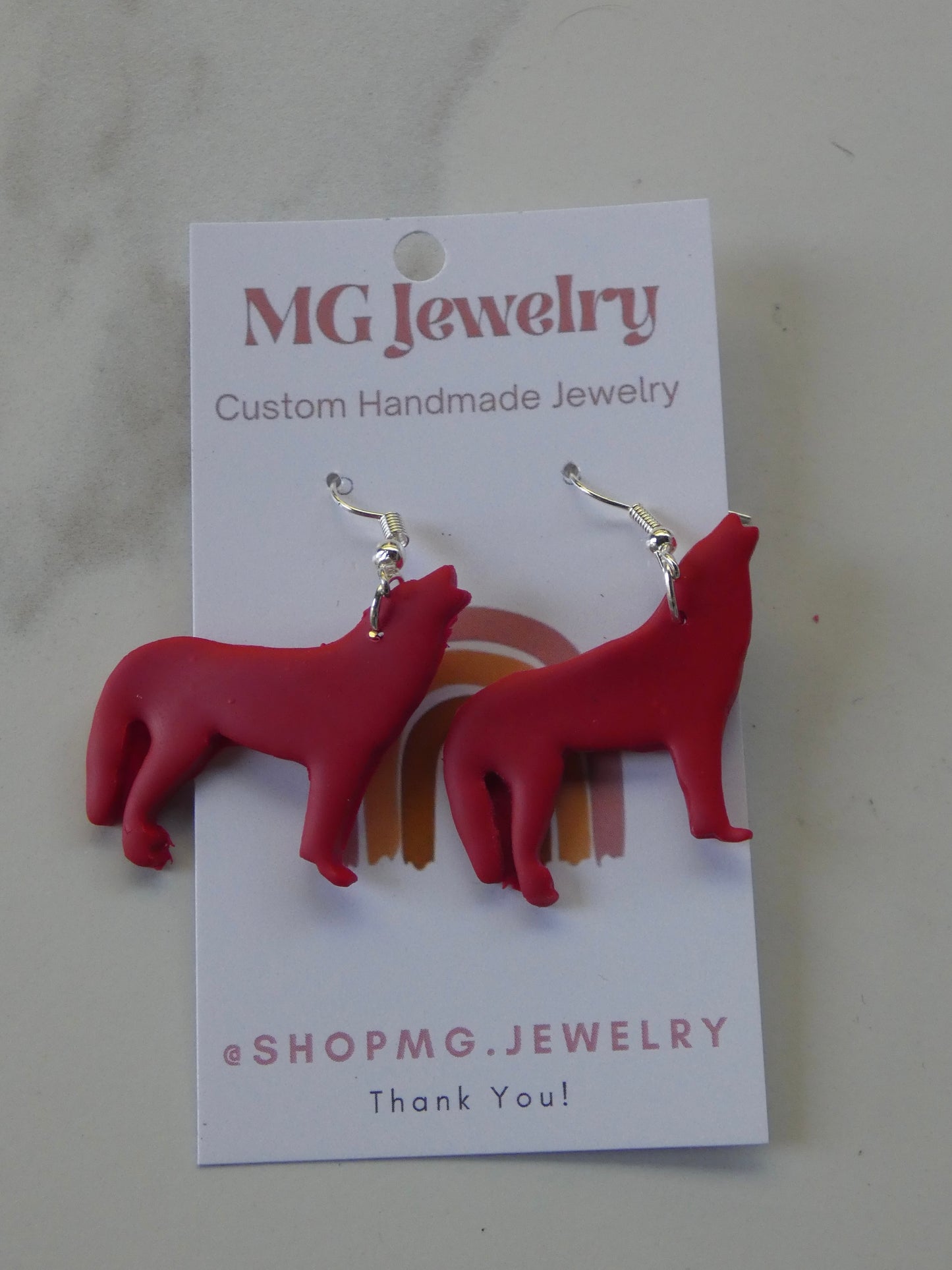 Howling Wolf Earrings