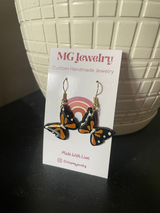 Monarch Butterfly Earrings