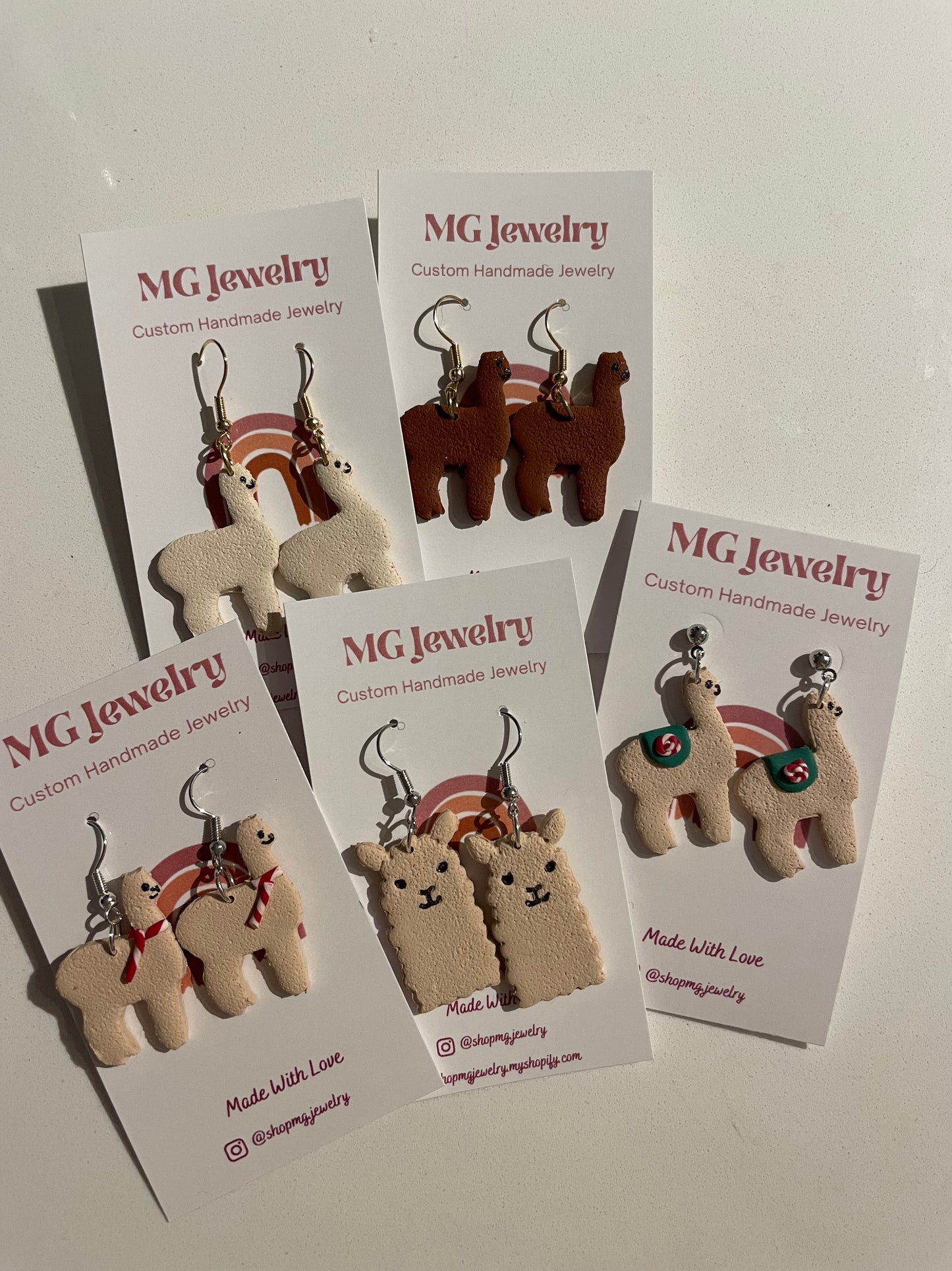 Alpaca Earrings