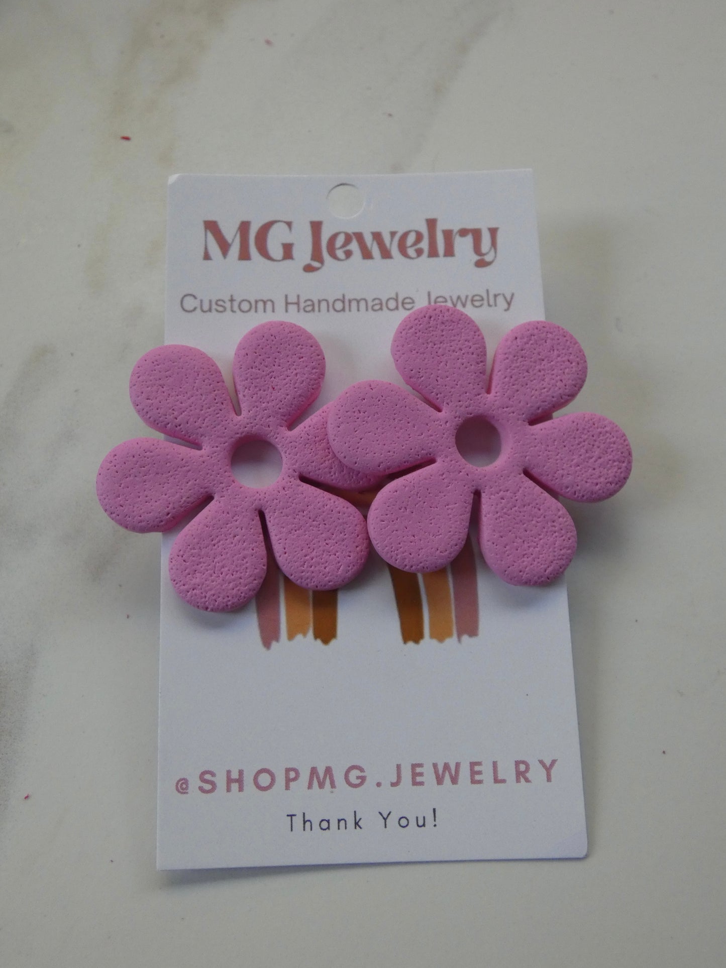 Funky Flower Earrings