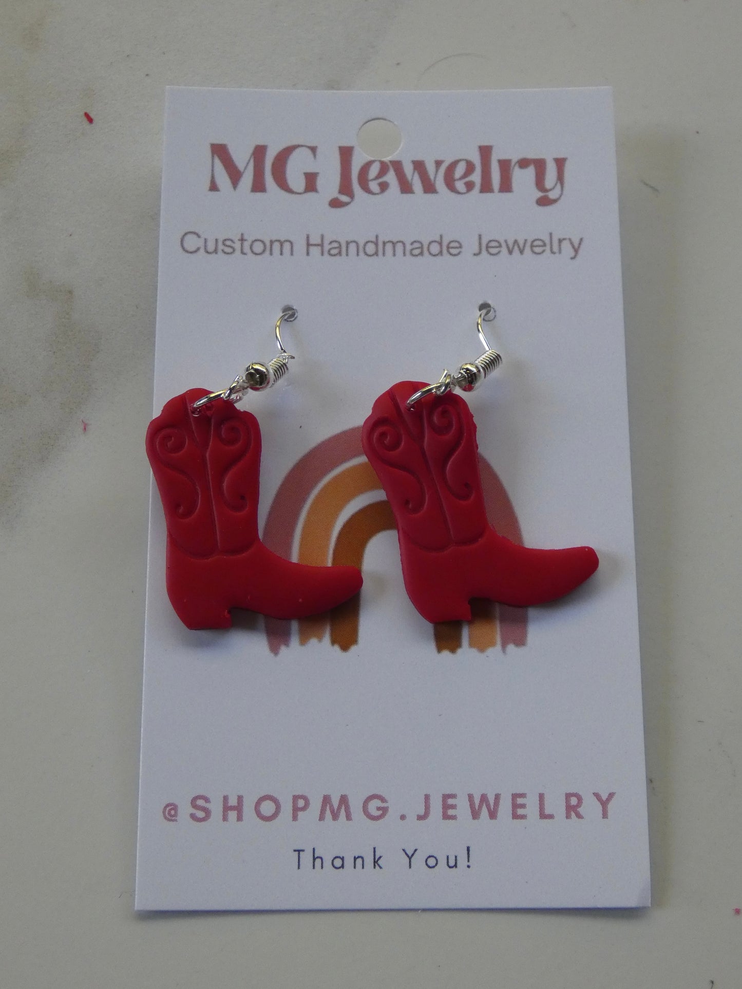 Cowboy Boot Earrings