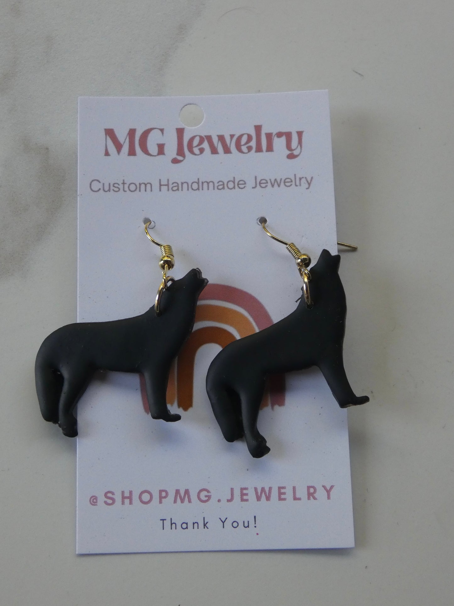 Howling Wolf Earrings