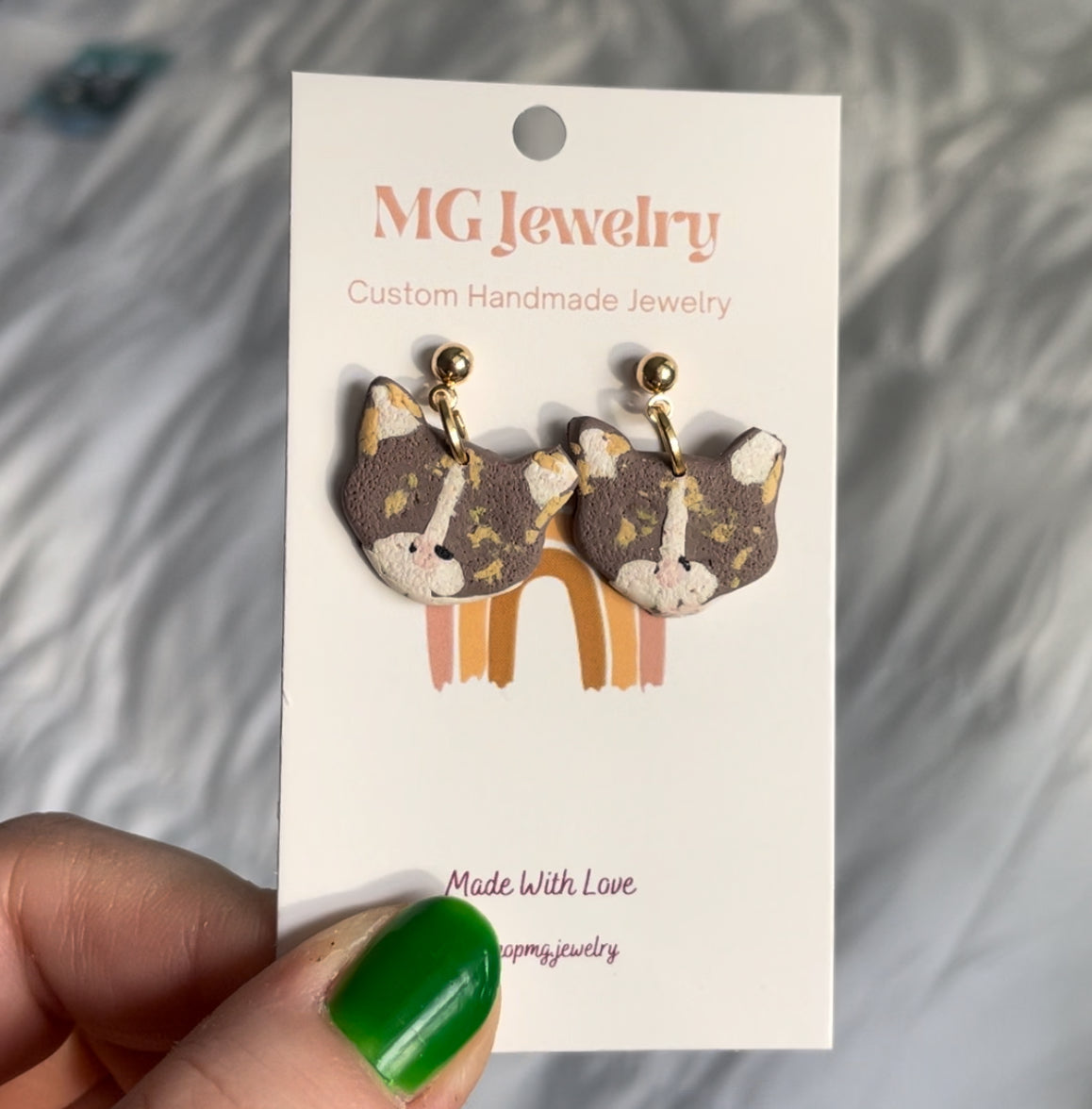 Custom Pet Earrings