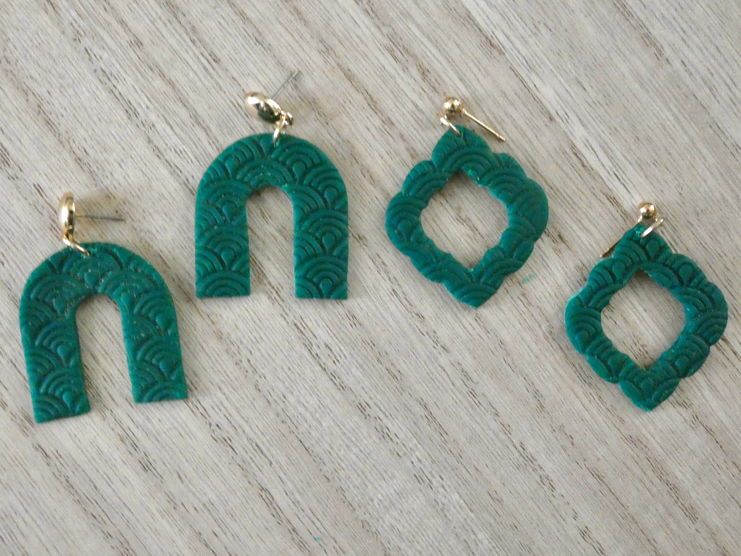 St. Paddy's Green Earrings