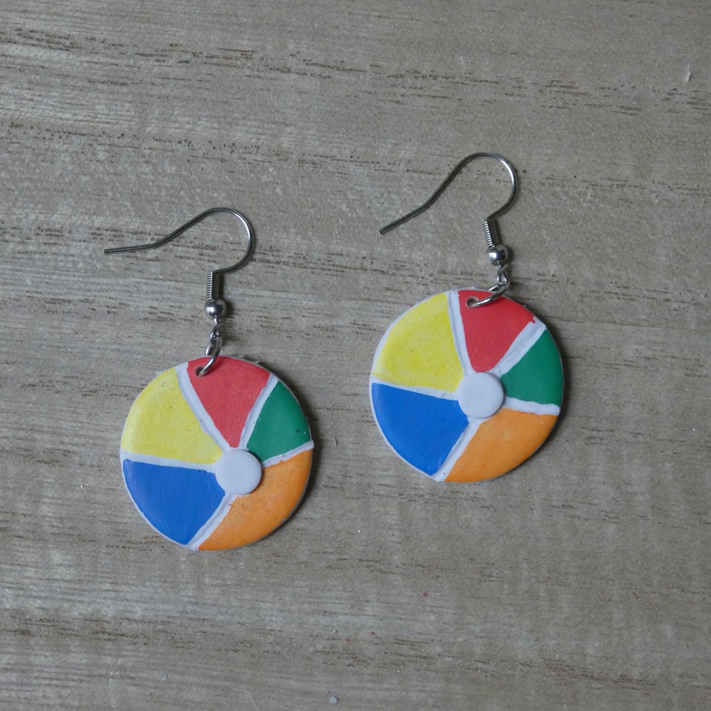 Beach Ball Earrings