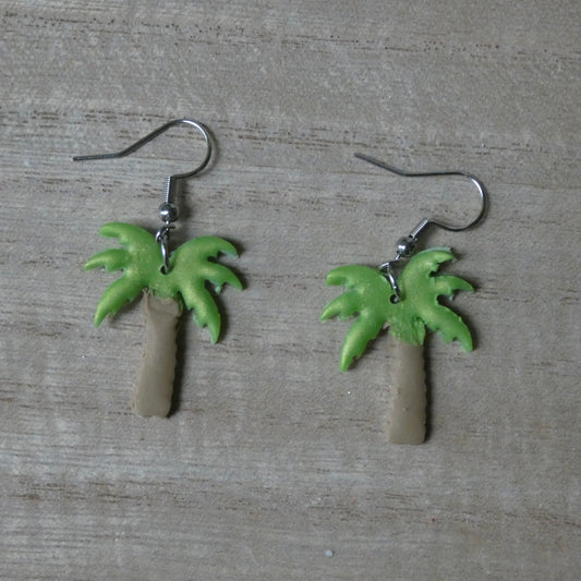 Palm Tree Earrings