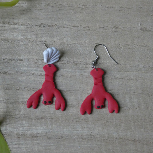 Lobster Earrings