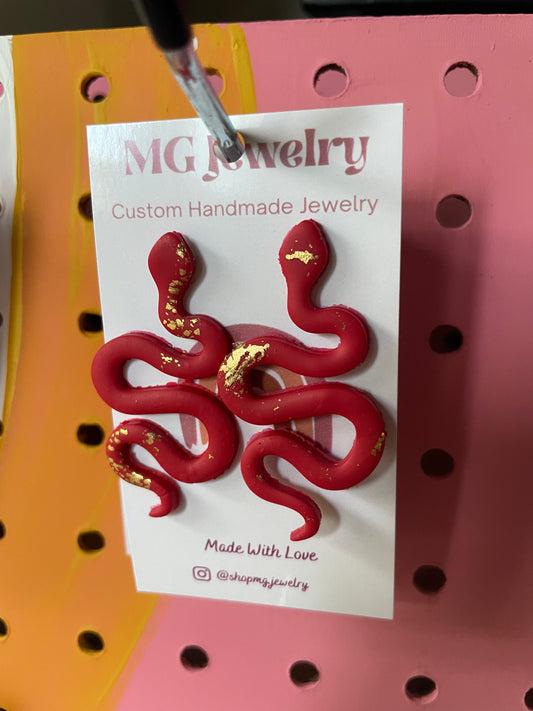 Snake Earrings