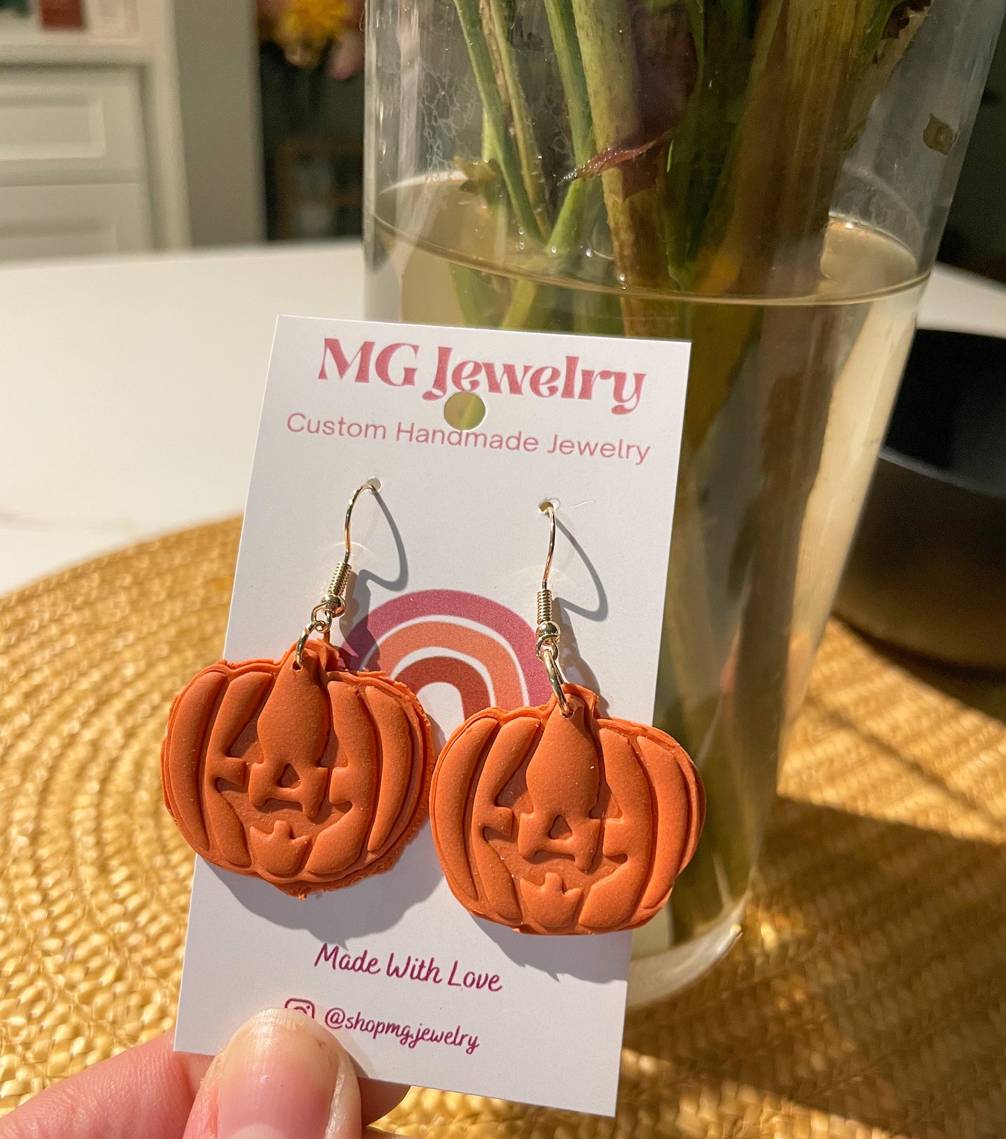 Jack-o’-lantern Earrings