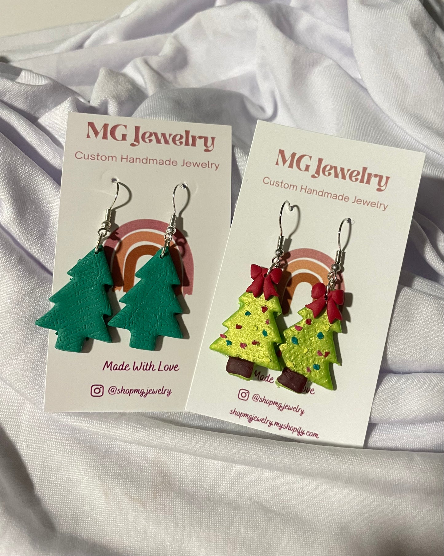 Christmas Tree Earrings