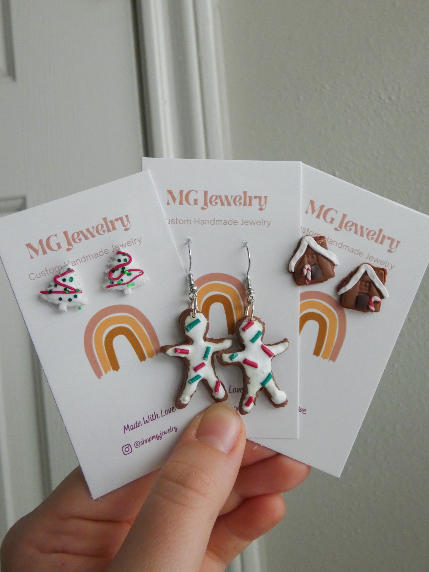 Holiday Cookie Earrings