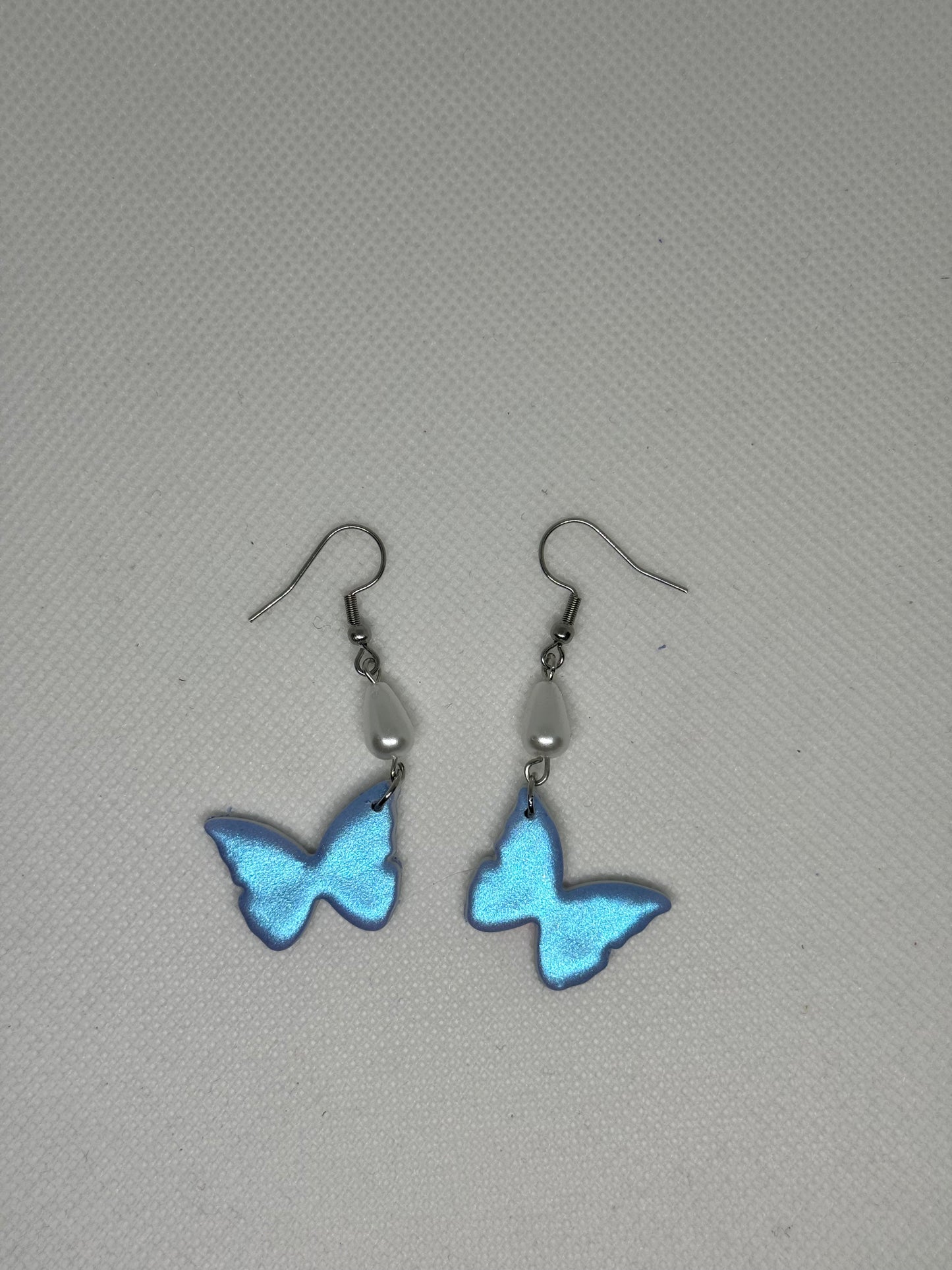 Shimmery Blue Butterflies