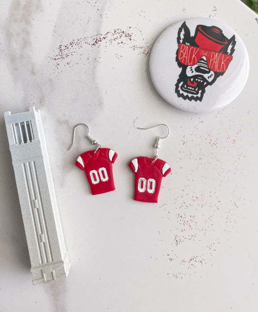 Football Jersey Earrings